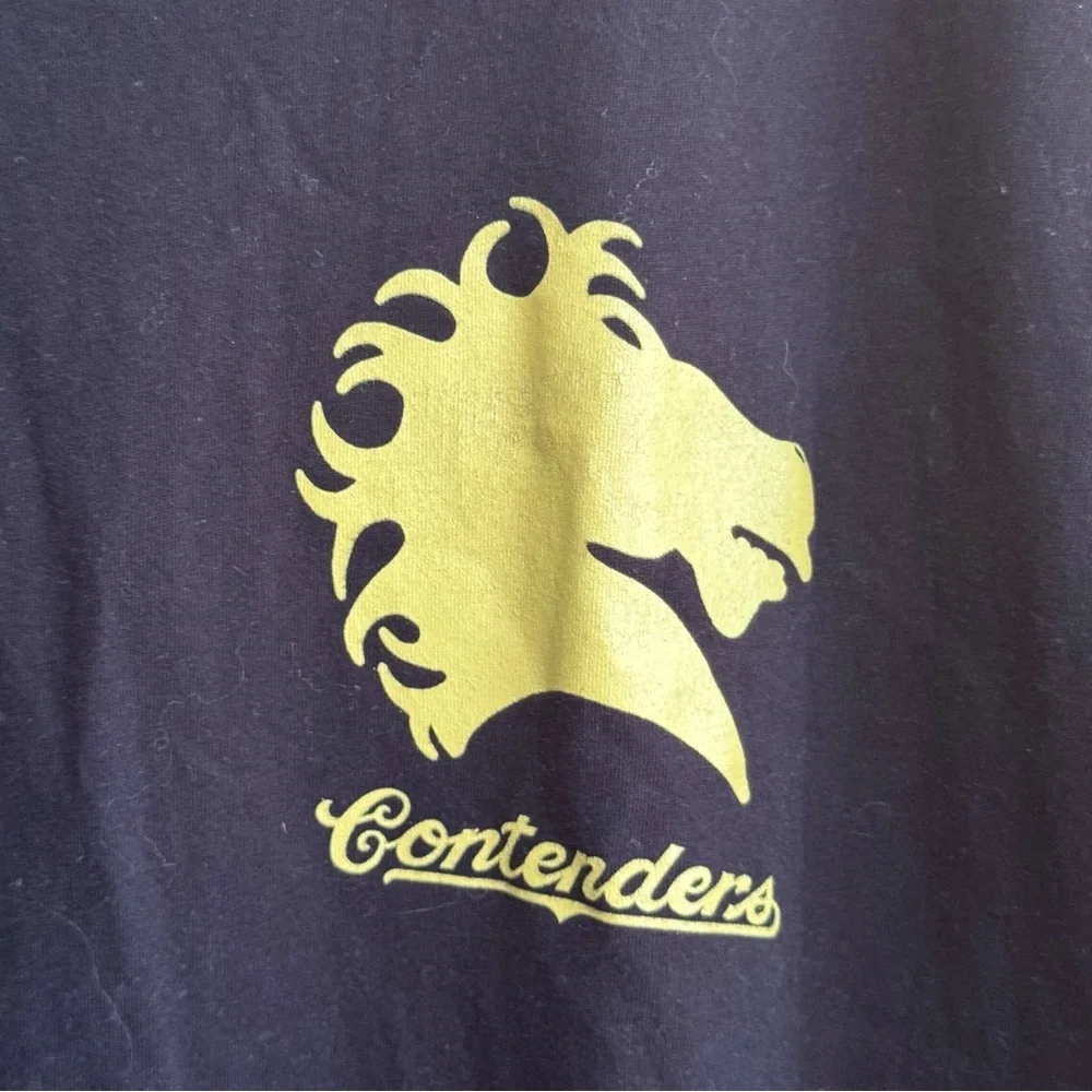 Contenders Rocky Italian Stallion Black Tee XL